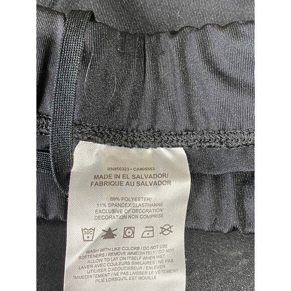 NIKE Women's Black Swoosh-Logo Team Boy Pull-On Running Shorts SZ S - Picture 4 of 5